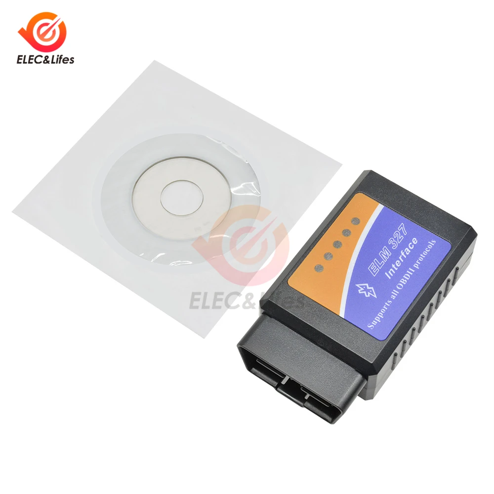 OBD2 OBDII ELM327 USB беспроводной Bluetooth V1.5 автомобильный диагностический сканер