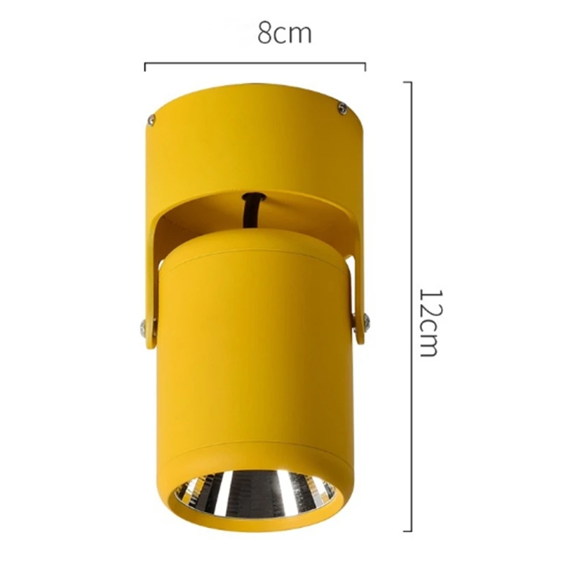 Светодиодный прожектор для макарон маленький led-светильник 5 Вт/7 Вт с