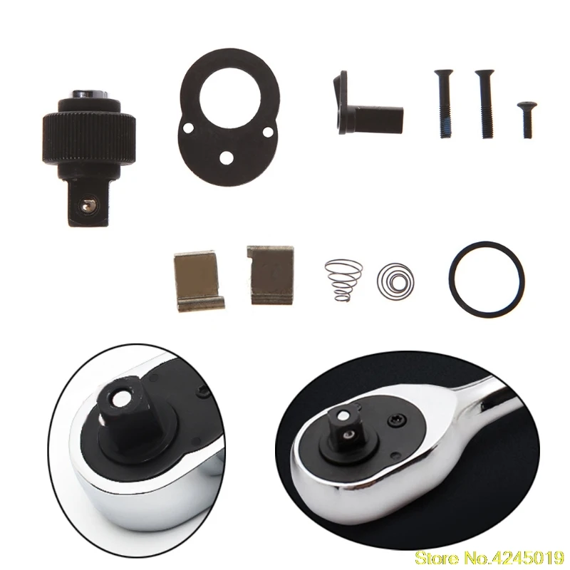 Новинка, высокое качество, OOTDTY 1/4 ''3/8'' 1/2 ''72 зубьев, трещотка, торцевой ключ, Ремонтный аксессуар, комплект запасных частей