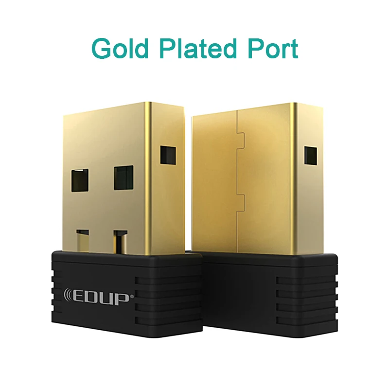 EDUP беспроводной Wi-Fi USB адаптер 150 Мбит/с 802.11b/g/n высокое качество приемник Ethernet