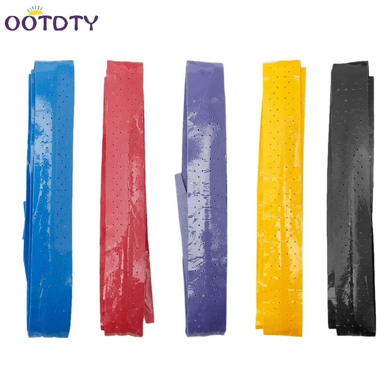 Противоскользящая впитывающая пот лента для ракетки ручка тенниса бадминтона