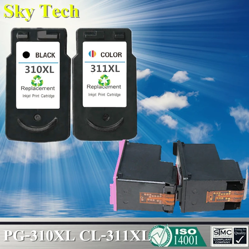 Качественный струйный картридж для PG 310XL CL 311XL PG310 CL311 Canon IP1800 IP2500 MP210 MX300 MX310 MX350 MX420 и