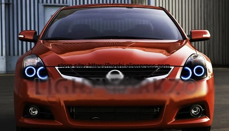 HochiTech отличный CCFL ангельские глазки комплект Ультра яркое освещение фар для Nissan Altima Coupe 2010 2011 2012 2013