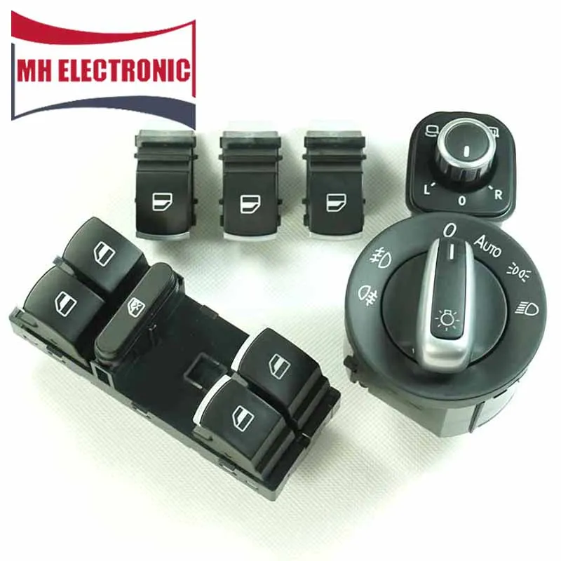 MH Электронный фонарь лампа зеркало окно кнопка переключения 3C8 941 431 C 5ND 959 857 5ND959565A