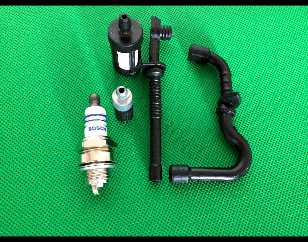 Service Kit Fuel Oil Filter Line Hose Spark Plug For STIHL 017 018 MS170 MS180 MS 170 180 Chainsaw Replacement Spare Parts | Инструменты