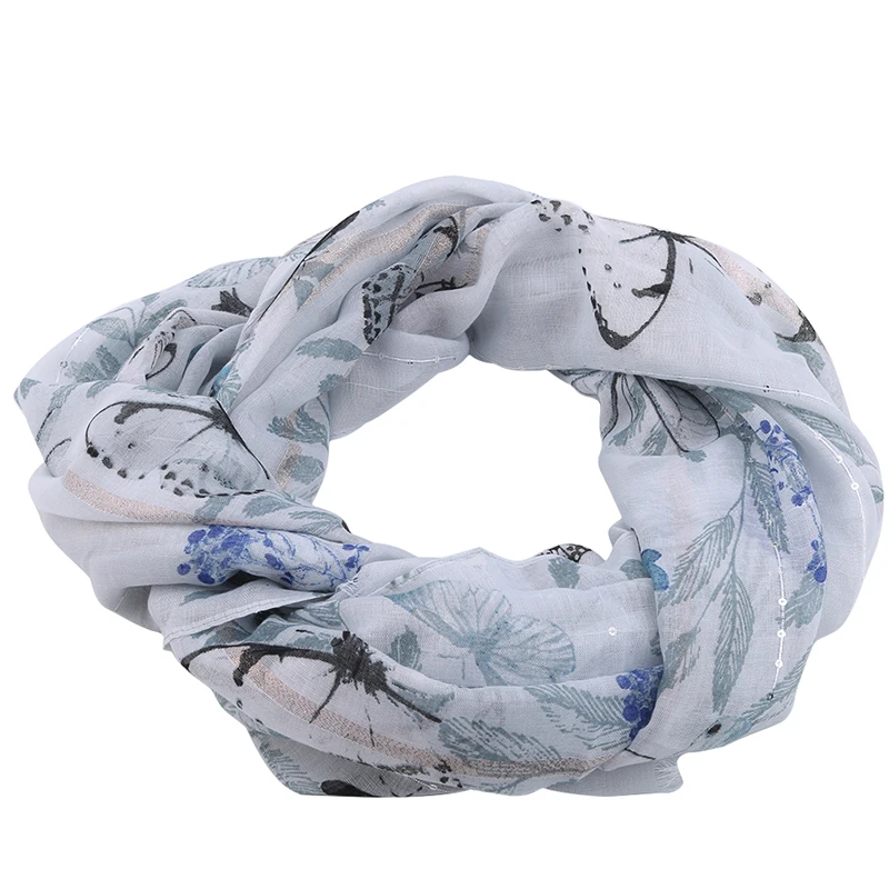 Весенний и летний новый Балийский длинный шарф в старинном стиле простой для