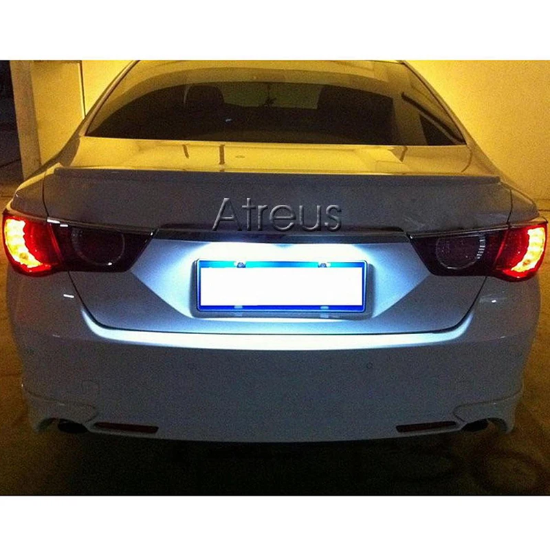 Atreus Автомобильный светодиодный Подсветка регистрационного номера для BMW E36 92 98 3