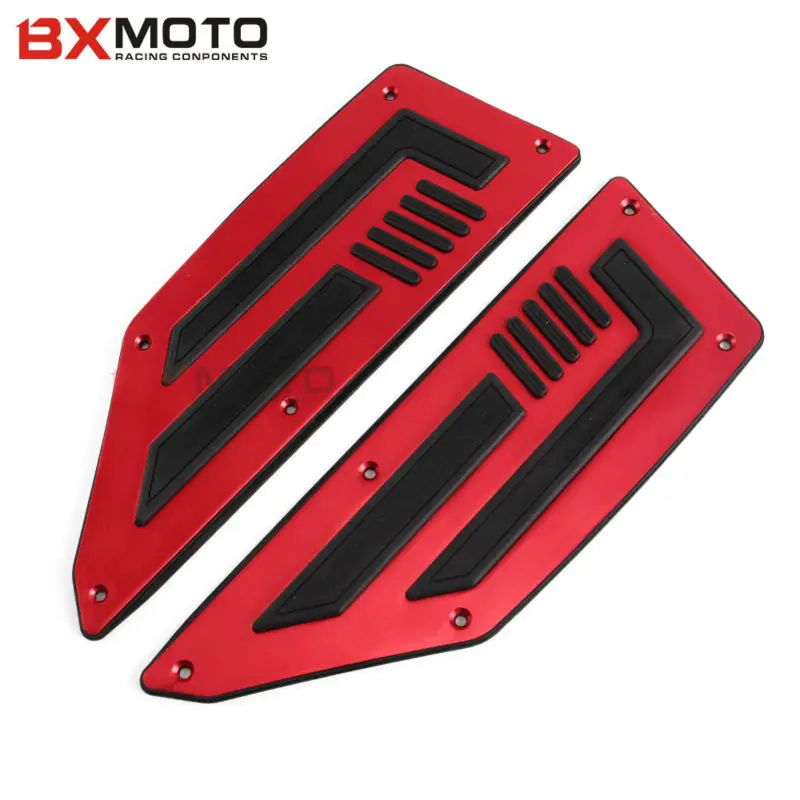 1 компл. передние и задние мотоциклетные подножки красные подставки для