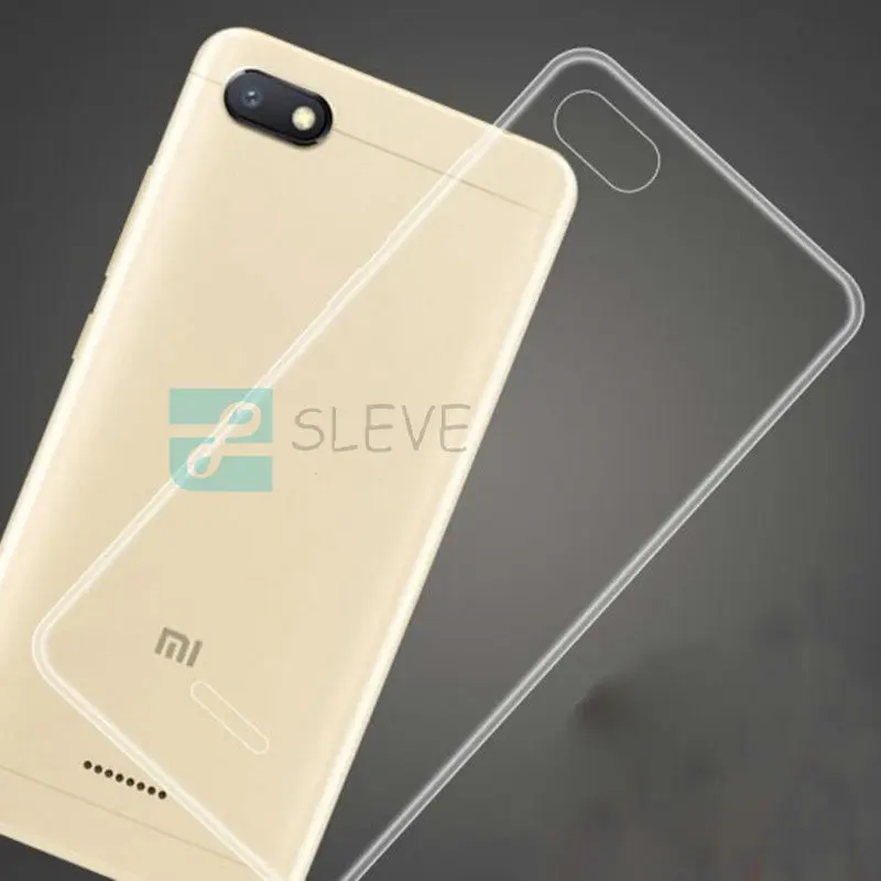 Soft Cases For Xiaomi Redmi 6 3GB 32GB Ultra Thin Clear Transparent TPU Silicon Cover Case 6A A 2GB 16GB |