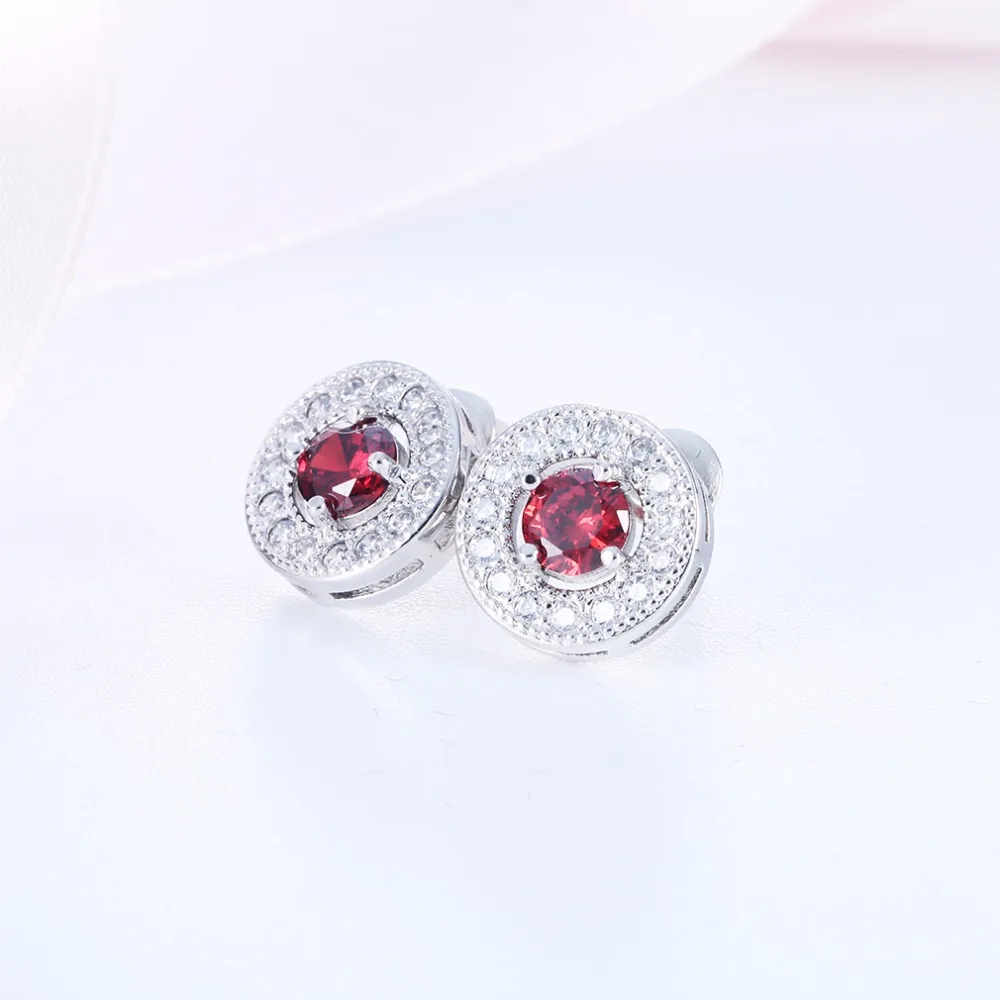 1 пара Новинка 2017 года Jewelry цвета: золотистый Серебристый покрытием большой