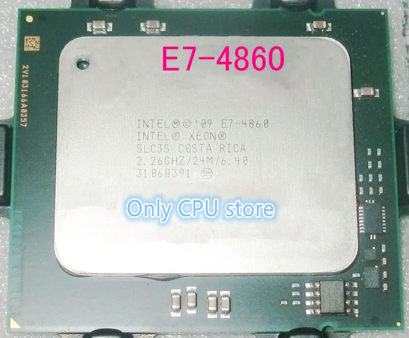 E7-4860 процессор Intel Xeon E7 4860 2,26 GHz 10-core 24MB 130W 6.4GT/s 32nm LGA-1567