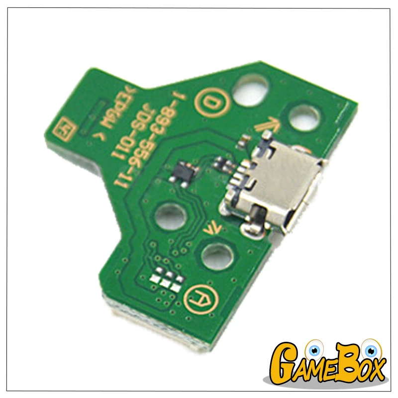 12Pin зарядки Порты и разъёмы гнездо платы для PS4 JDM 011 зарядка через USB Разъем доска
