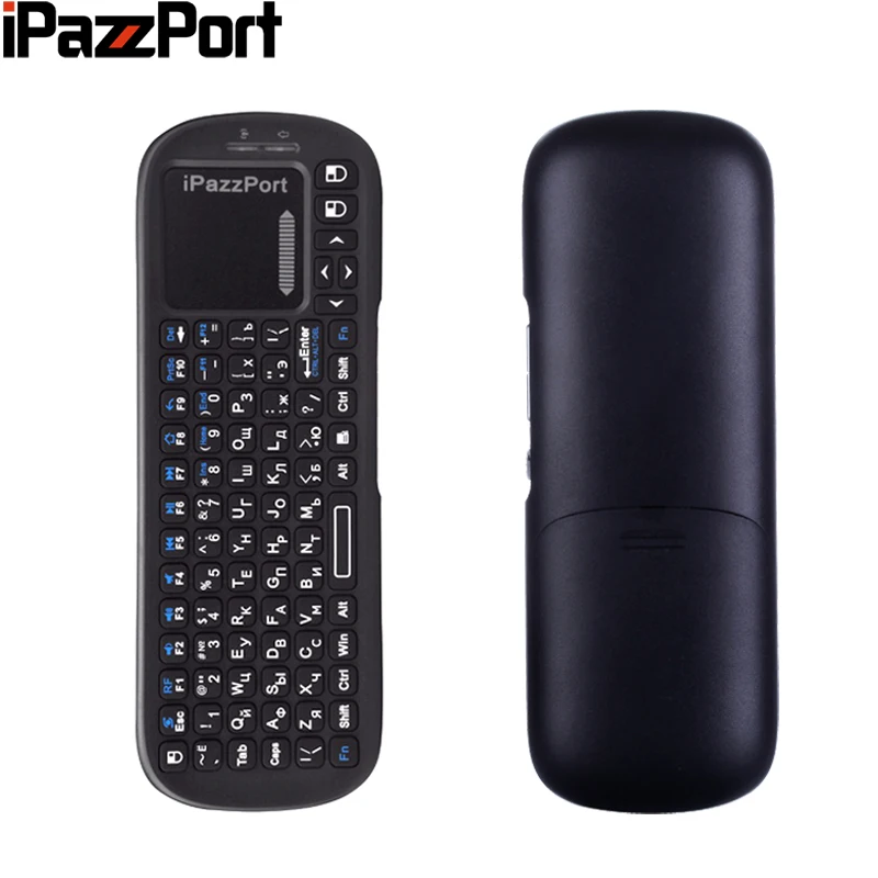 IPazzPort KP 810 19s русская клавиатура 2 4 ГГц Мини Беспроводная Air Mouse с тачпадом для Android TV