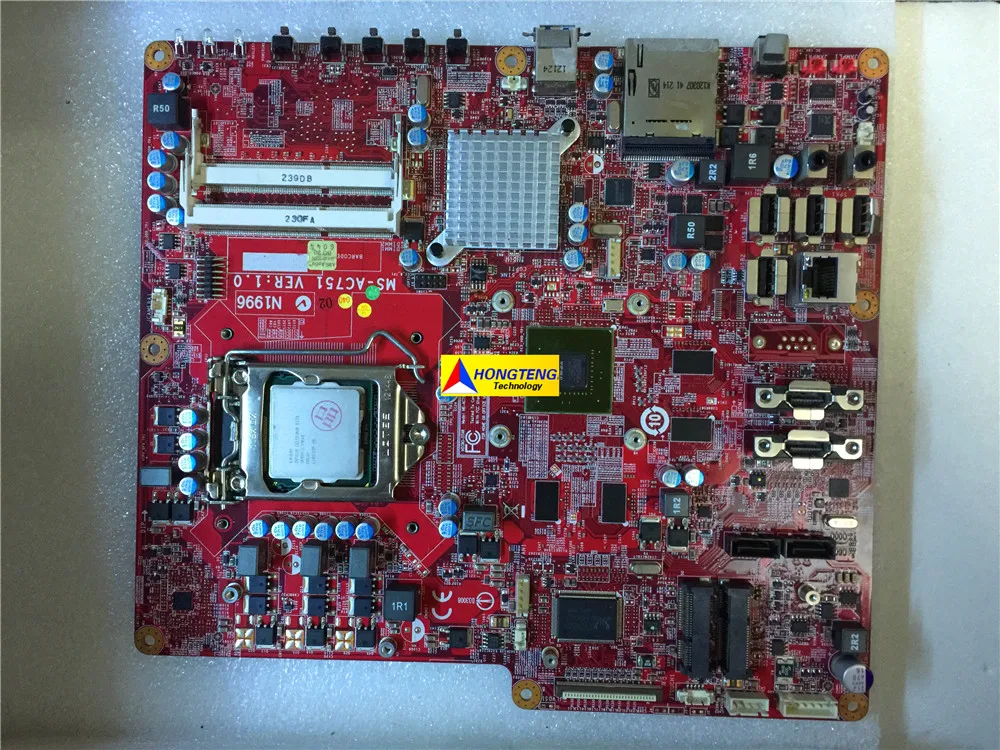 Подлинный для MSI MS-AC751 VER: 1 0 материнская плата ПК все в одном LGA1155 MS-AC75 Test OK - купить