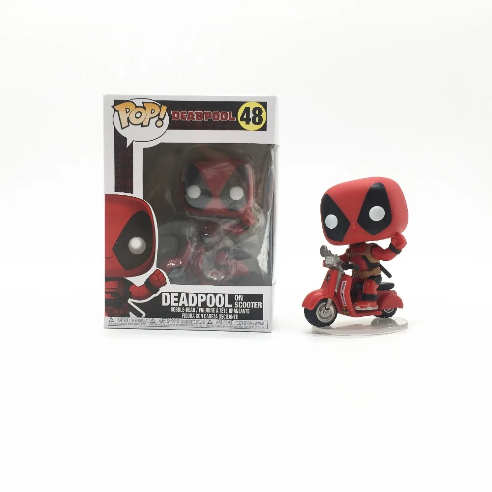 Funko POP Marvel Super Hero Дэдпул игрушки фигурка для друга детский подарок на день рождения