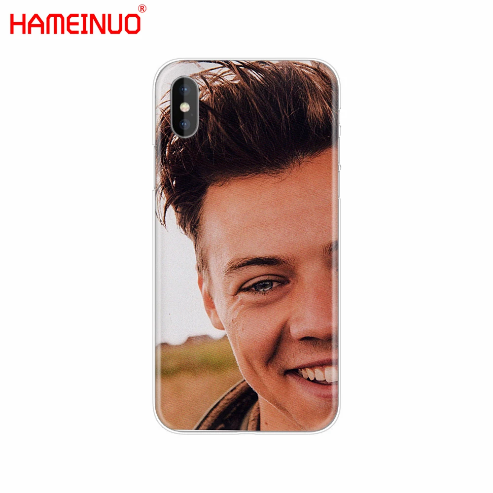Harry Styles Чехол для мобильного телефона для iphone X 8 7 6 4 4S 5 5S SE 5c 6s plus - Цвет: 60038