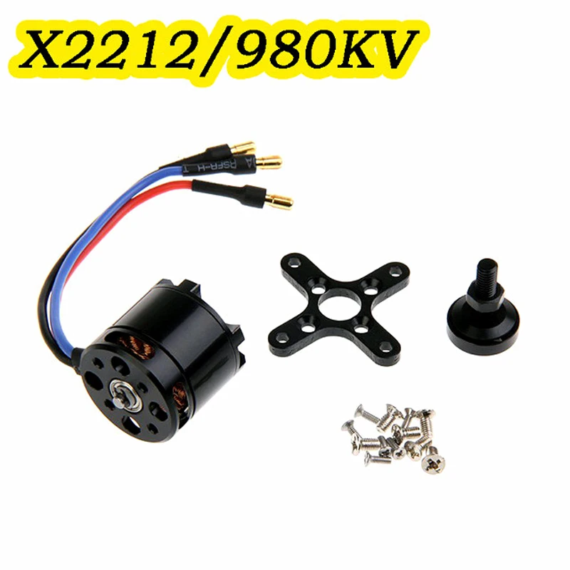 

QX-MOTOR бренд DIY аксессуары для мультикоптеров 2212 980KV Бесколлекторный двигатель 2212 обновленная версия для FPV квадрокоптера оптовая продажа