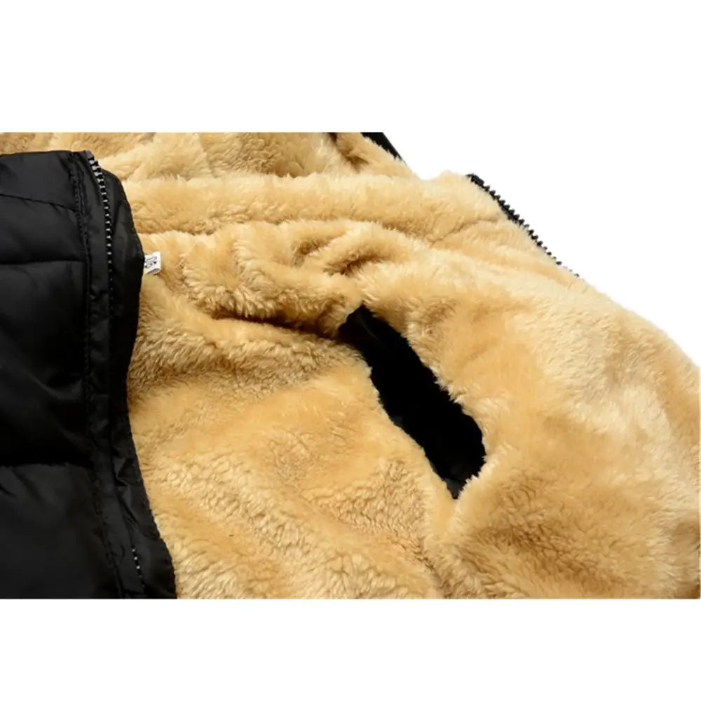 Baby Boys Girls Winter Wind Resistance Warm Coat Kids Casual Hooded Fleece Jacket Children Lamb Cashmere Thickened Down jacket | Детская