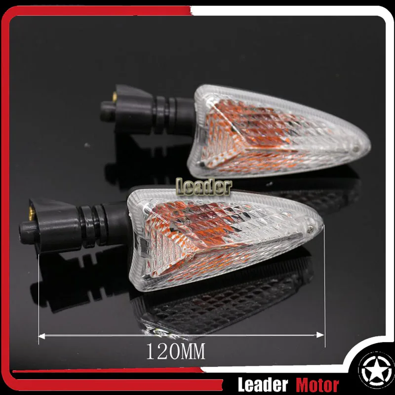 120MM Clear Для Triumph Tiger 800 2011-2013 Tiger 1050 2007-2013 аксессуары для мотоциклов индикатор поворота мигалка - Цвет: 120MM Clear