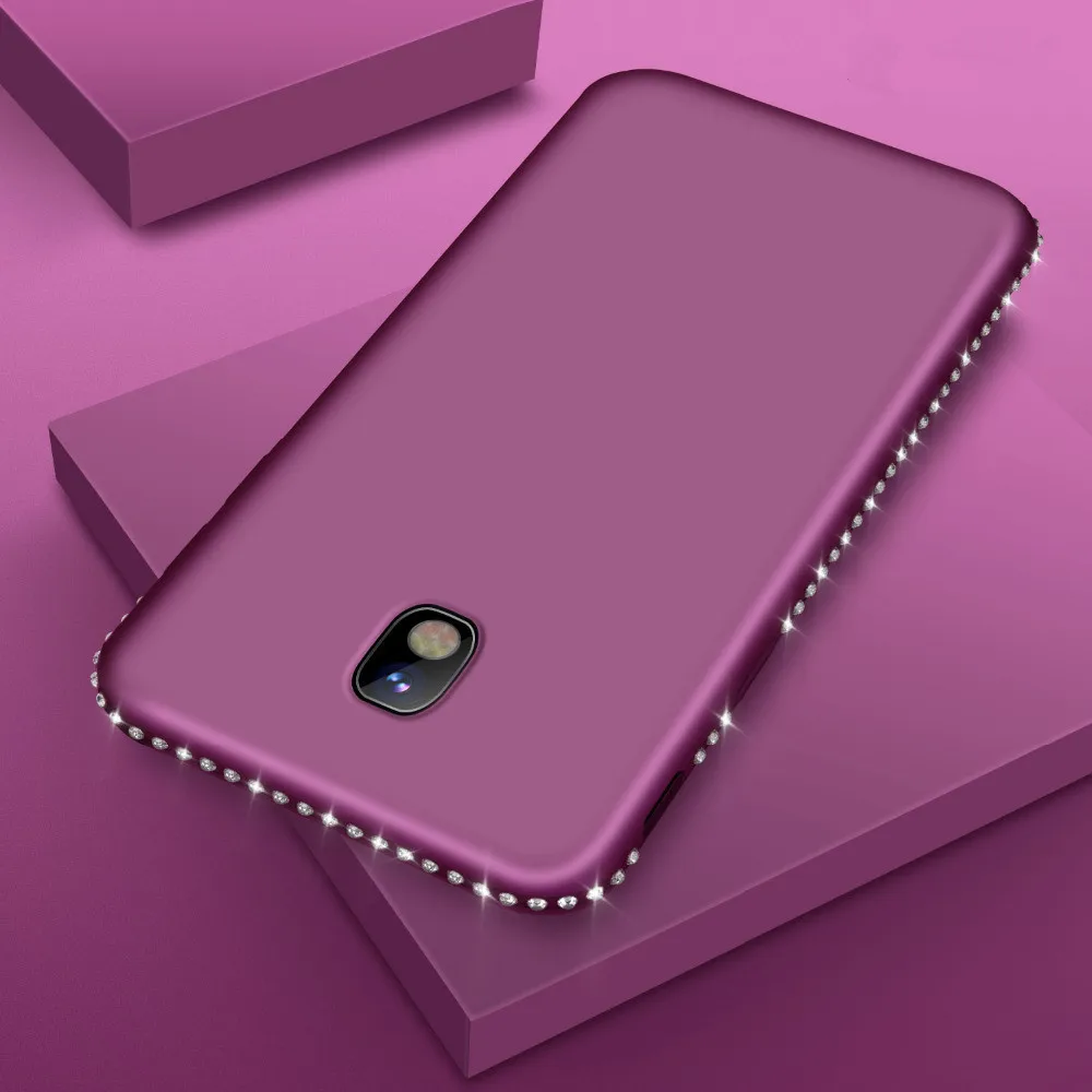Роскошный Ультратонкий чехол для телефона Samsung Galaxy S10 Plus S8 S9 S7 Note 8 9 Lite с блестящей