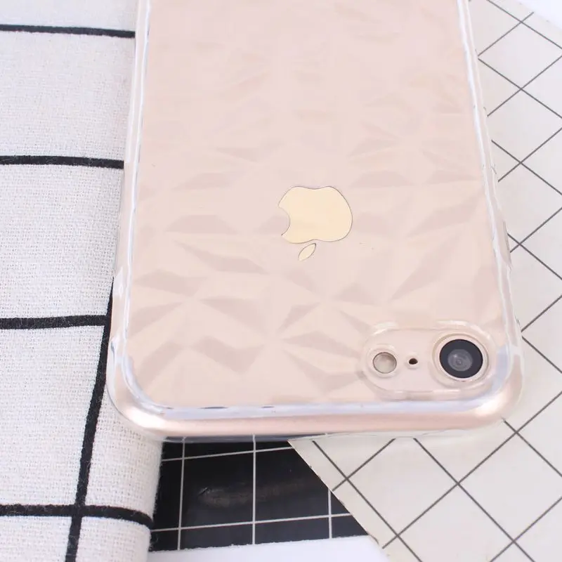 Чехол для iphone X XS MAX мягкий чехол из ТПУ со стразами 6 S 7 8 Plus 5S 5 SE прозрачный |