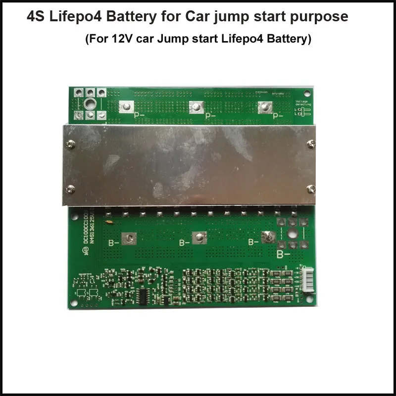 Пусковое устройство Lifepo4 14 4 или 12 8 в батарея BMS и PCB с 80A постоянная разрядка тока
