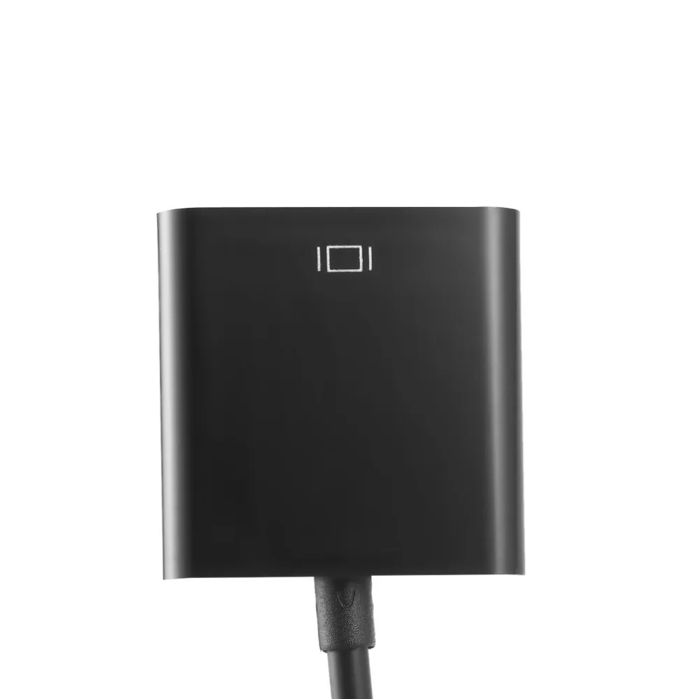 Переходник HDMI Male-VGA RGB Female в VGA адаптер 1080P для ПК черный переходник Male-Female |