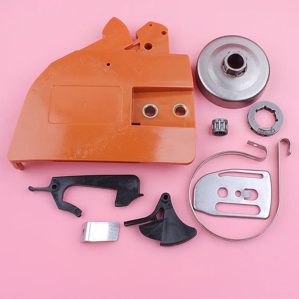 

Chain Brake Clutch Cover Sprocket Drum Rim For Husqvarna 136 137 141 142 Band Catcher Bar Plate Chainsaw Replace Spare Part