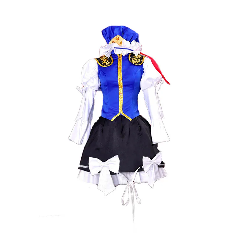 Touhou Project Косплей Phantasmagoria Of Flower View Shikieiki Yamaxanadu Lolita женское платье готический костюм