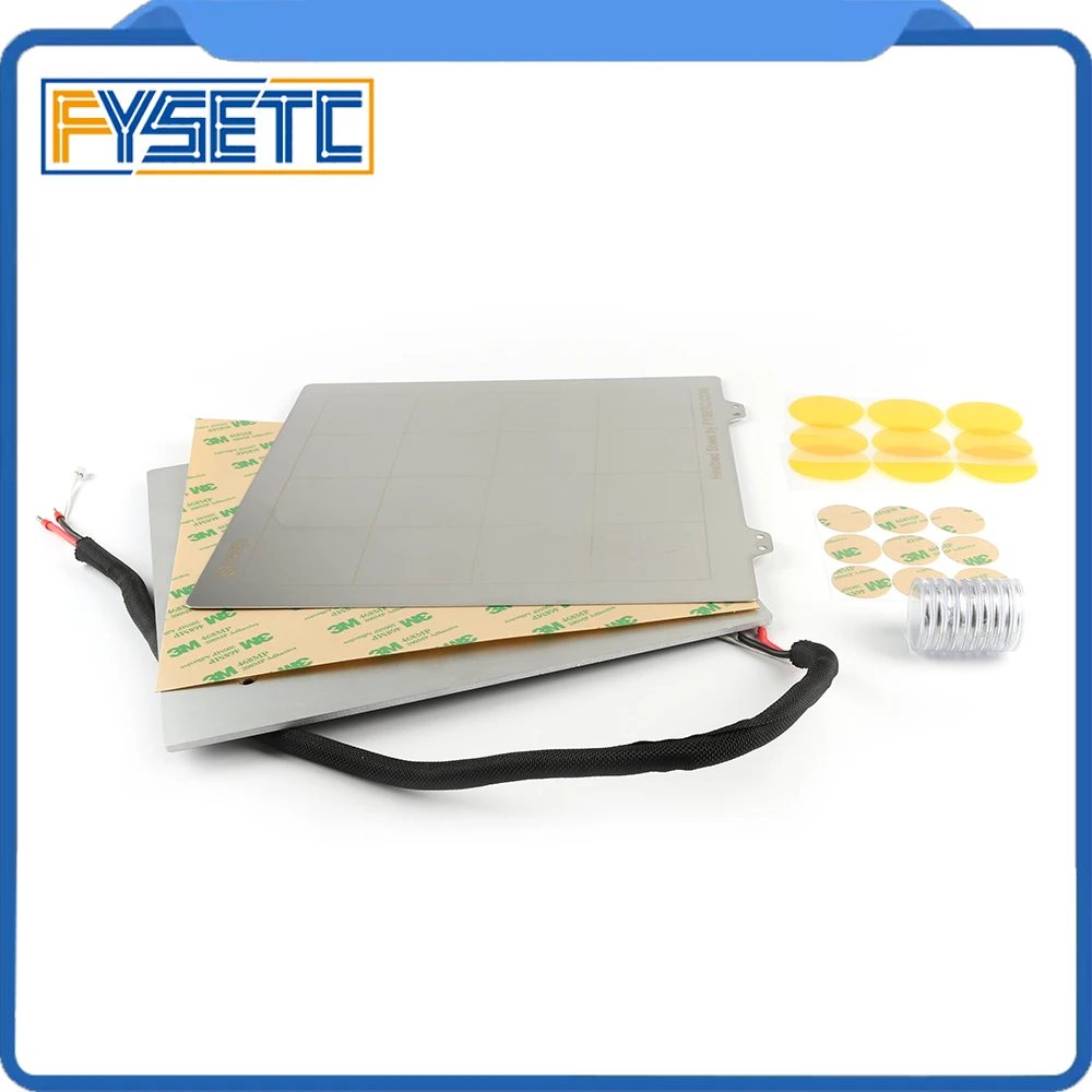 235x235 мм Heatbed + PEI пружинный стальной лист магнит чтобы стать магнитной горячей
