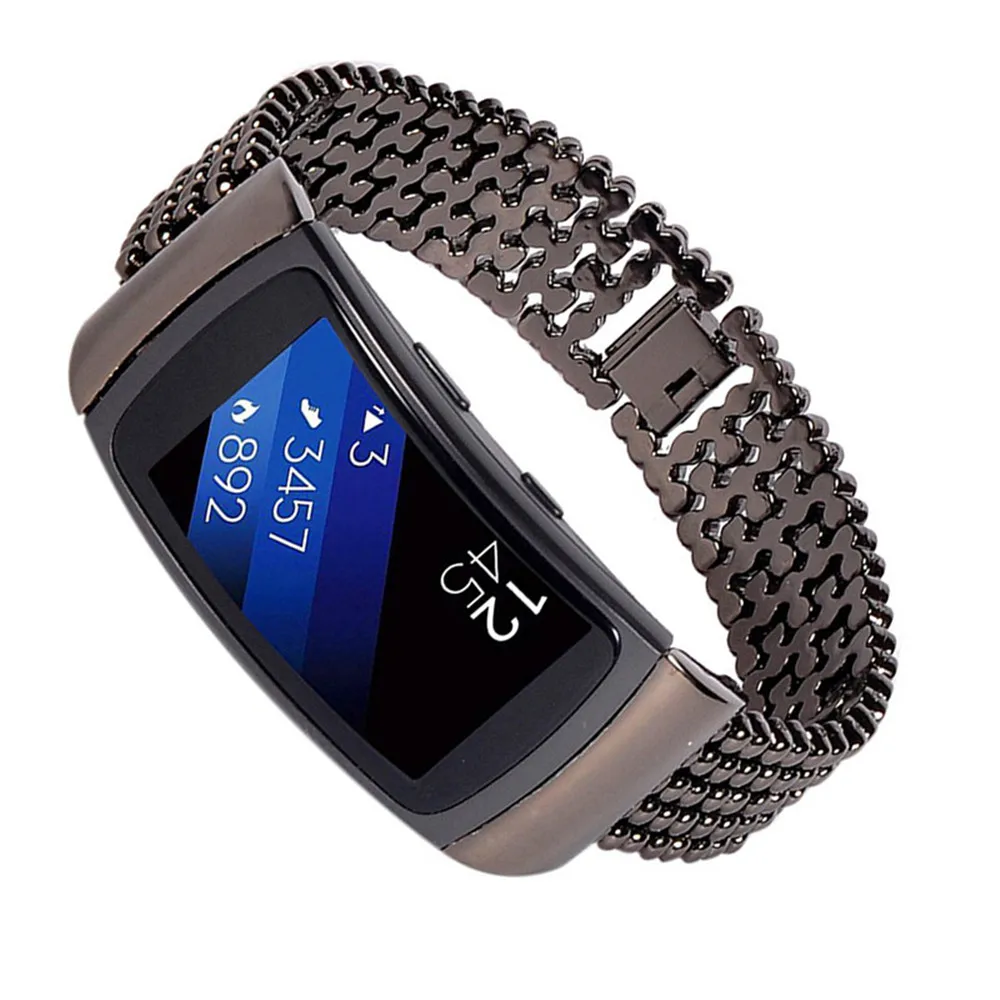 Нержавеющая сталь ремешок для samsung Шестерни подходит 2/2 Pro Smart Watch металлический сменный наручный браслет ремешок Сталь мяч ремешок