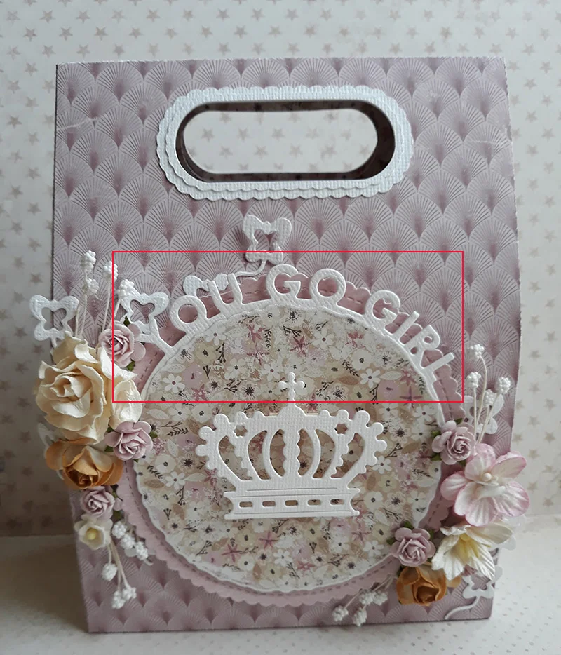 

You go Girl Baby shower Word Sentiment 2018 New Arrival Cutting Dies Punch Scrapbooking Dies Metal Embossing for Card Making