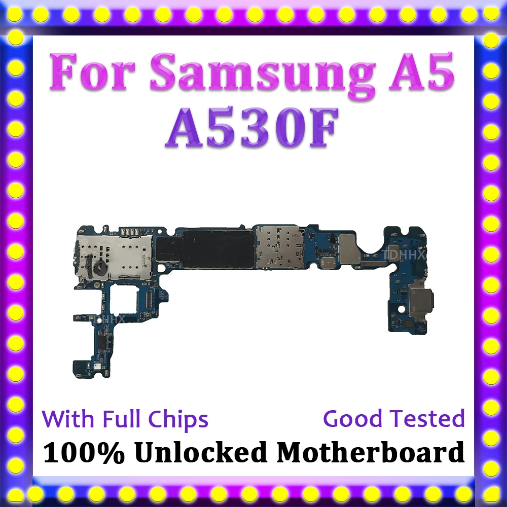 Оригинальная разблокированная системная плата две SIM карты для Samsung Galaxy A5 A530F