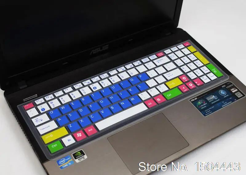 Для Asus X56C D552C X552E X552V f555l e56c K555L A501 15 дюймов Клавиатура для ноутбука силиконовый