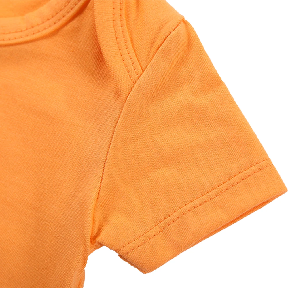 Модные Детские боди 5 шт./лот 100% хлопок с принтом для новорожденных одежда