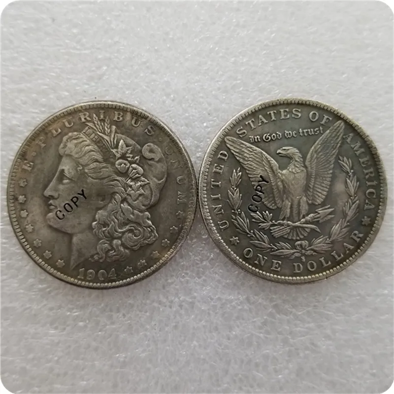Античное серебро США (1878-1904) S мраморный доллар копия памятные монеты-копия монет |
