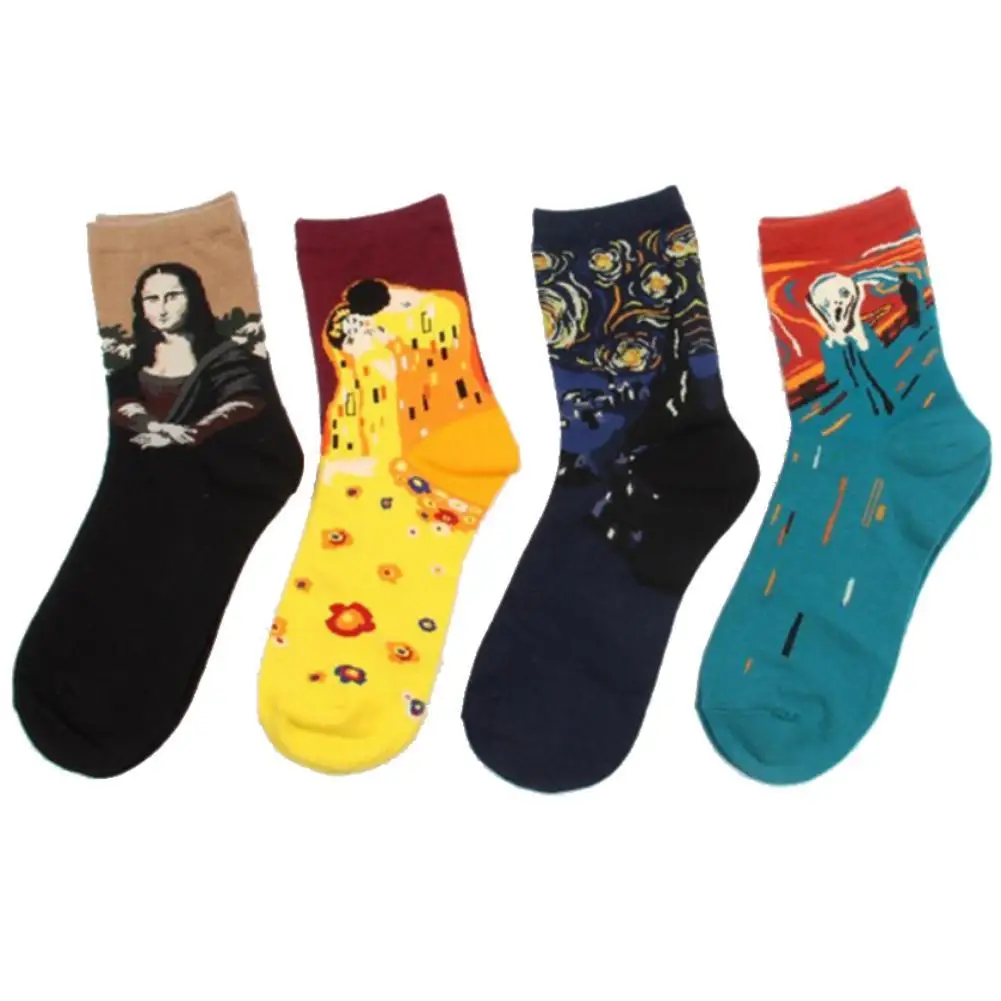 Носки с объемными рисунками из мультфильмов 1-3 см унисекс женские забавные