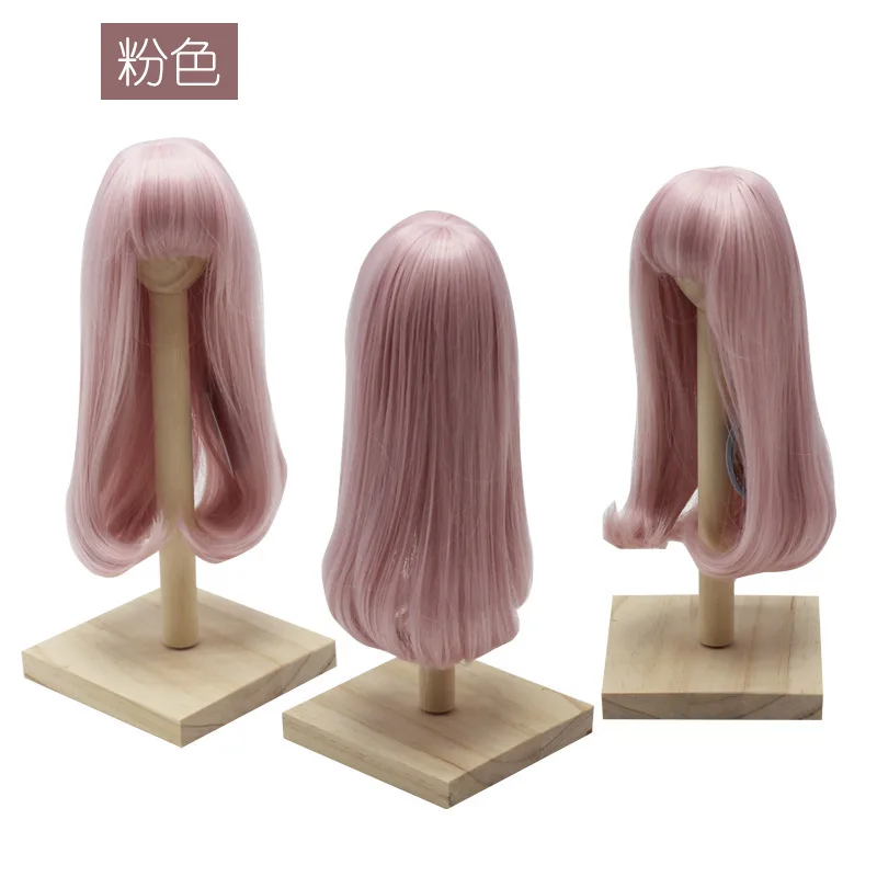DIY wig for bjd 1/3 1/4 1/6 doll high temperature wire Wig cover 001 | Игрушки и хобби