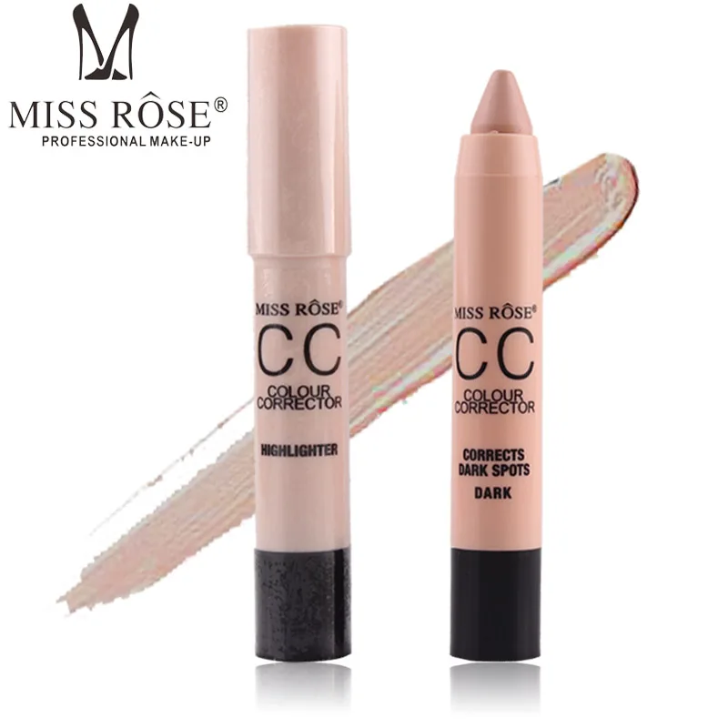 Женский консилер Miss Rose green для макияжа корректоры темных пятен под глазами