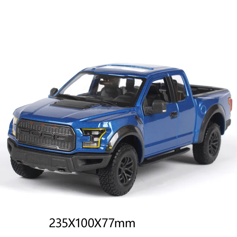Высокое качество 1:24 F150 Ford 2017 цинковый сплав модель машины пикап автомобиль