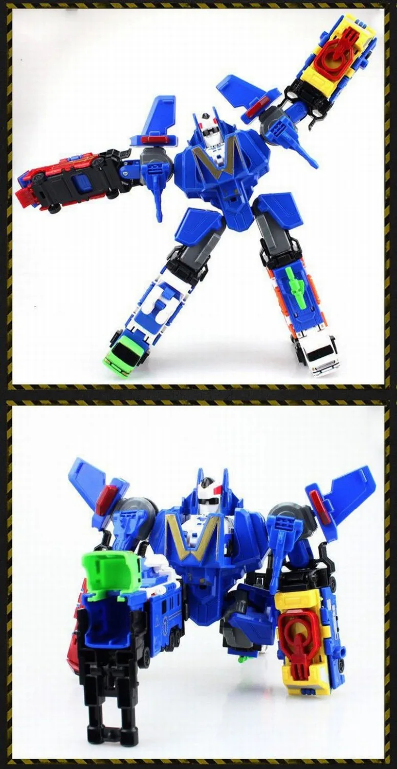 Робот трансформер 6 в 1 автомобиль экшн фигурки игрушки для мальчиков подарок