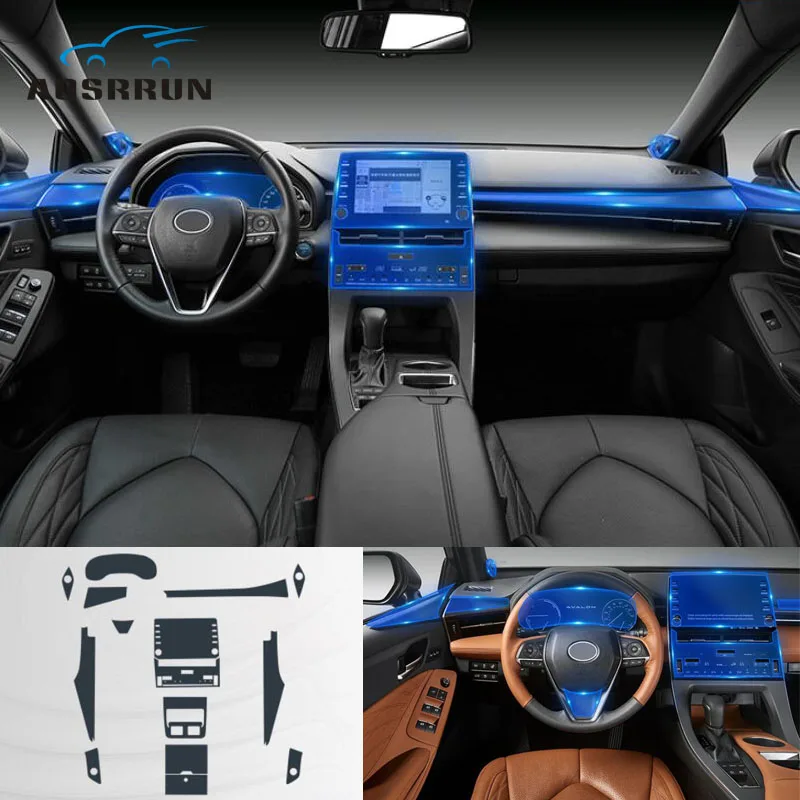 Car-styling transparent protective film Whole car protection film Car Accessories For Toyota Avalon 2019