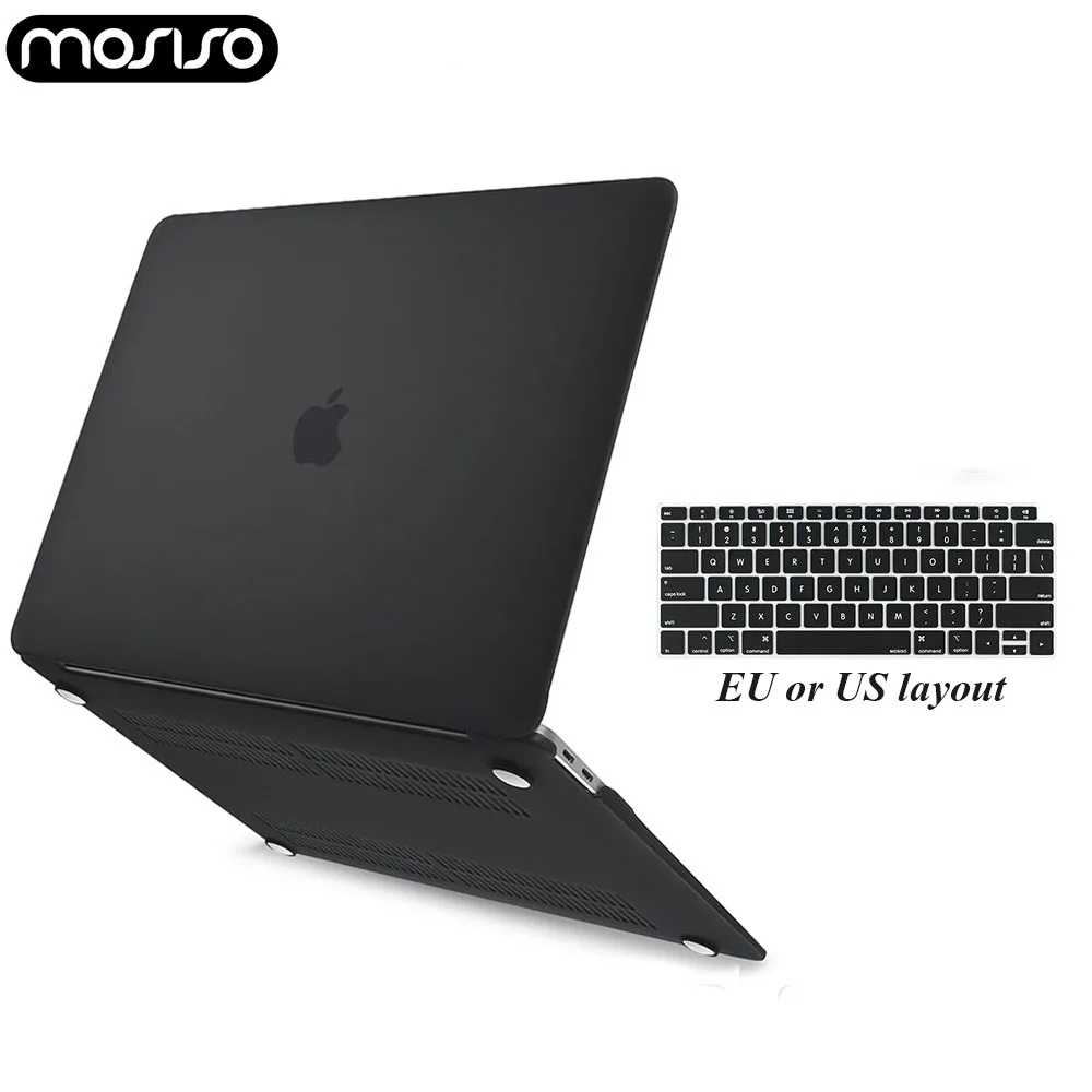 MOSISO чехлы для ноутбуков Apple Macbook Air 13 3 Touch ID 2018 защитный чехол A1932 Retina Display|Сумки и
