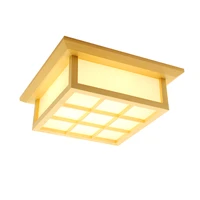 japanese style delicate crafts led wooden frame ceiling light led ceiling lights luminarias para sala dimming led ceiling lamp