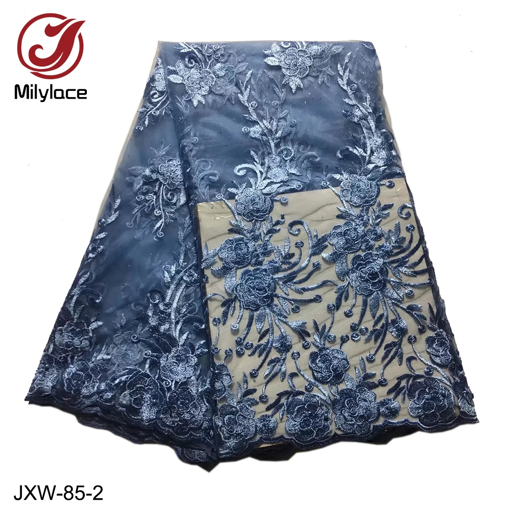 Milylace новейшая африканская кружевная ткань 2019 Высококачественная Цветочная