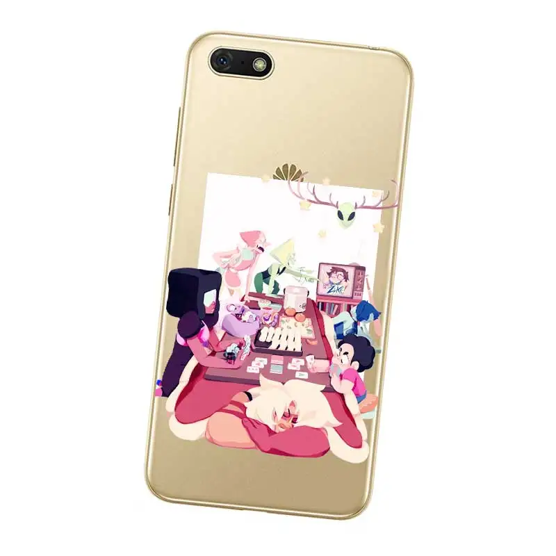 N416 Steven Universe Soft TPU Silicone Case Cover For Huawei Honor 6A 6C 6X 7A 7C 7S 7X 8 Lite Pro |