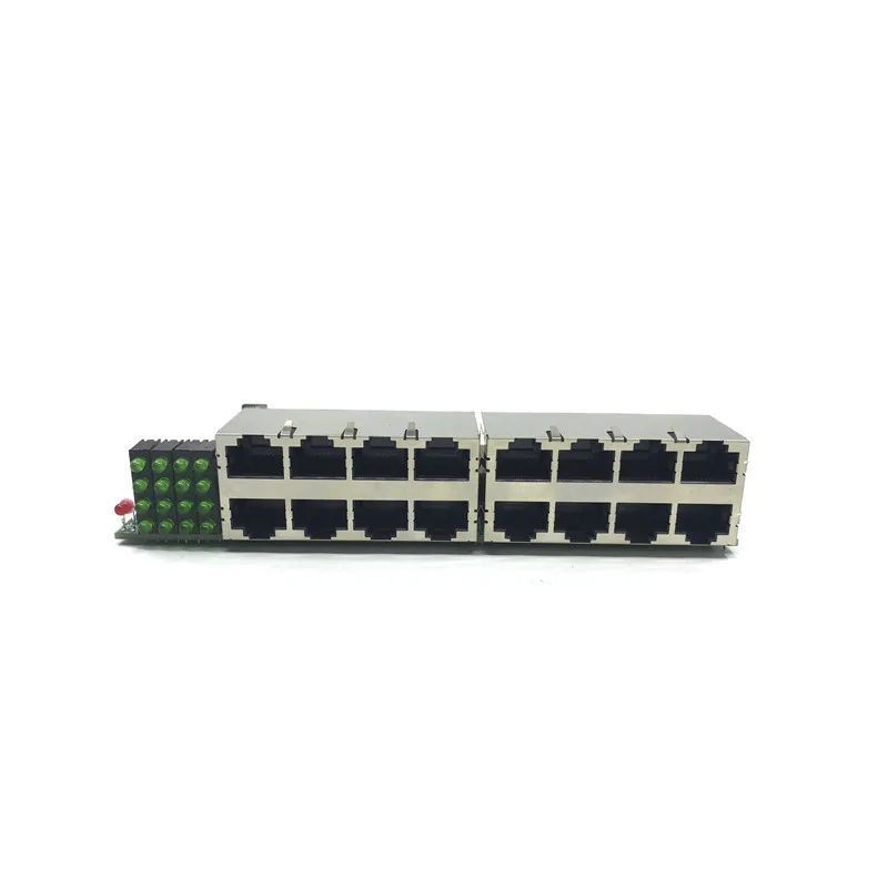 OEM 10/100 Мбит/с RJ45 16 портов быстрый Ethernet коммутатор модуль Lan хаб штепсельная вилка