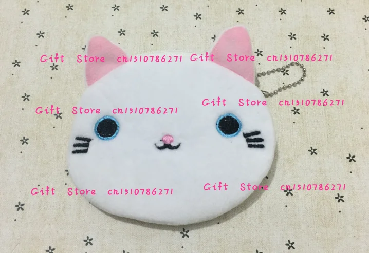Супер хит, 6 моделей, 10 см, ручная Сумочка для кошек, кошелек, сумочка, Подарочный мешок для монет, женские Дамские Сумки для монет, сумка-держатель, сумочка - Цвет: 5