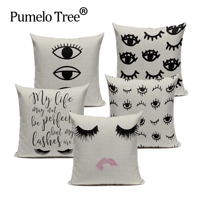 Высококачественные подушечки для ресниц наволочки с изображением сердца