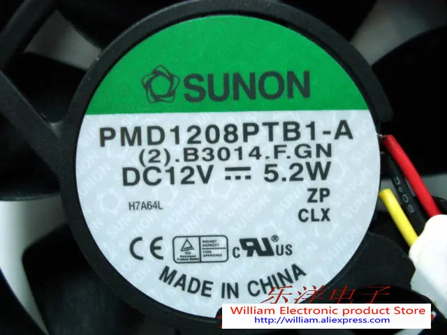 Новый оригинальный трехпроводной охлаждающий вентилятор SUNON PMD1208PTB1-A (F.GN) 5 2 Вт 8025 |
